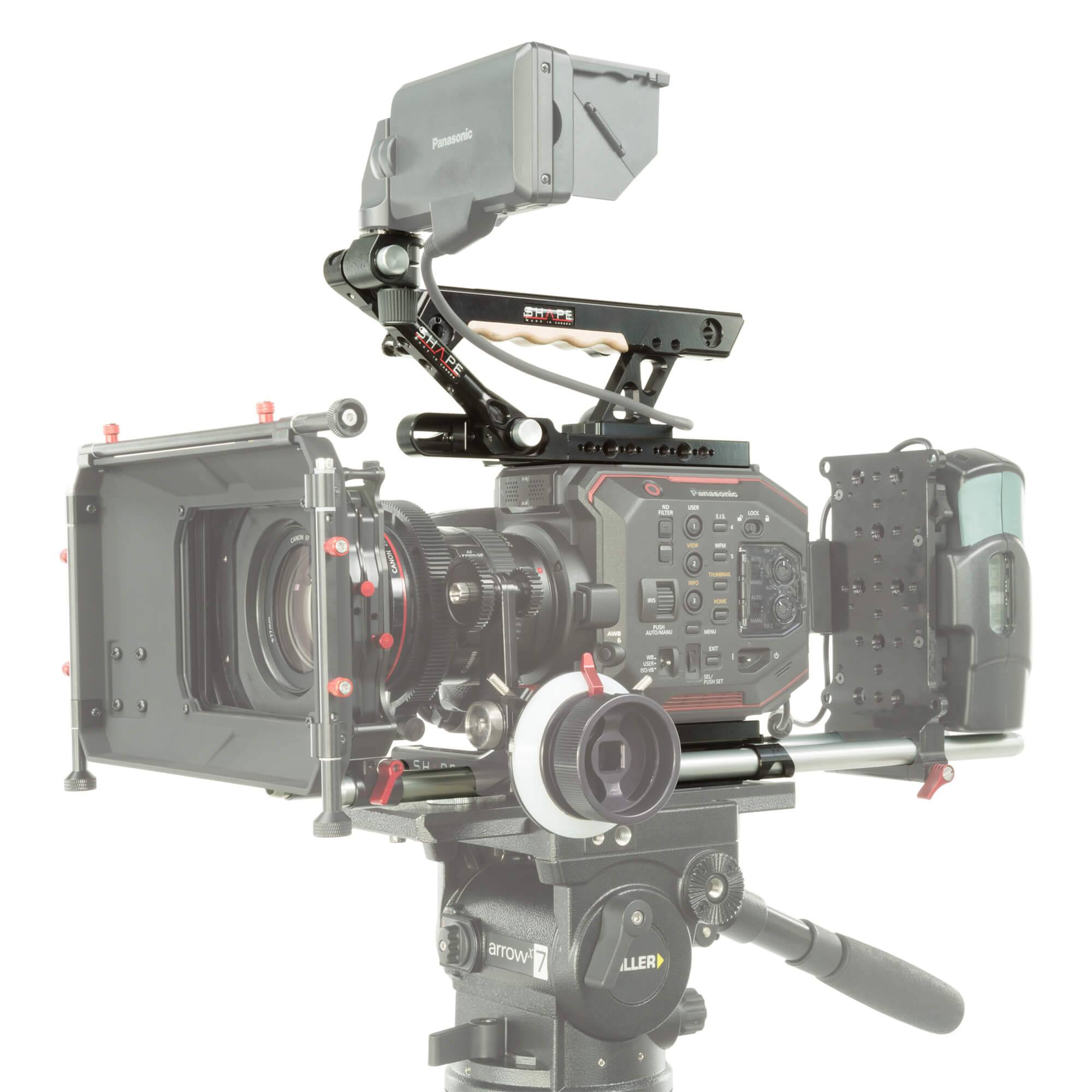 SHAPE Top Plate, Top Handle and View Finder Mount for Panasonic AU-EVA1 Top Plate SHAPE wlb   