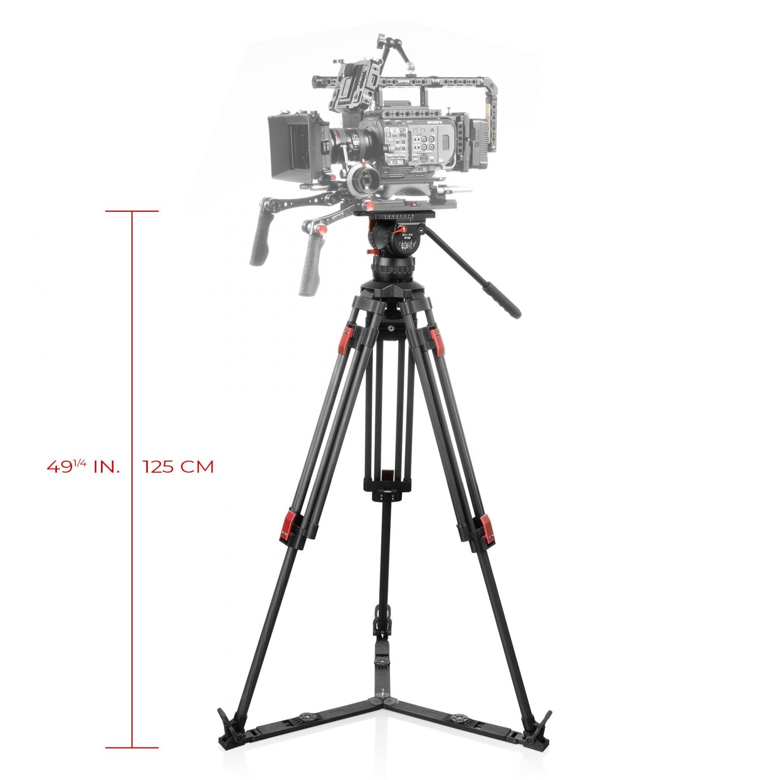 SHAPE Tripod Pro Video with Fluid Head 20 kg - SHAPE wlb