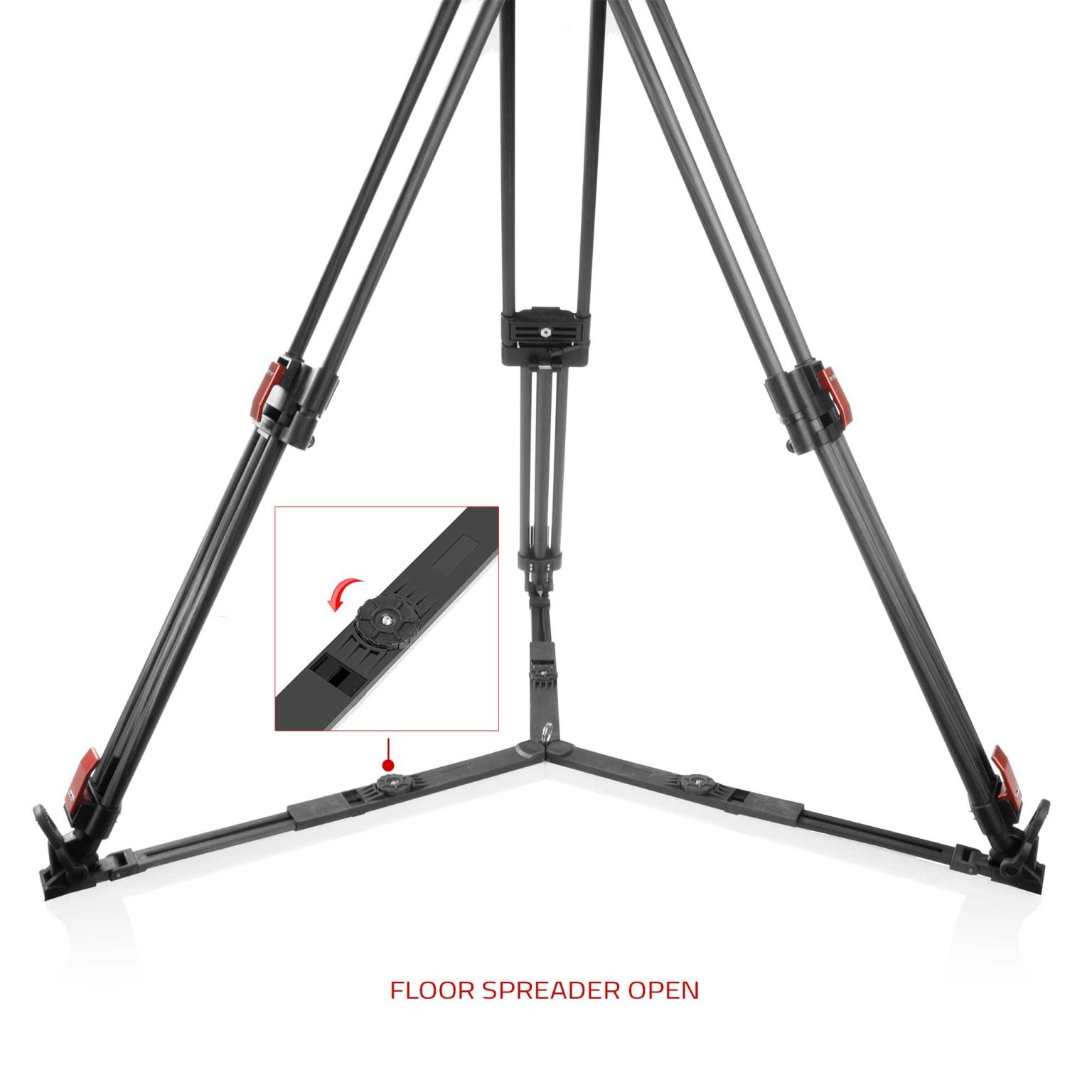 SHAPE Two - Stage Carbon Fiber Tripod Legs 15 kg - SHAPE wlb