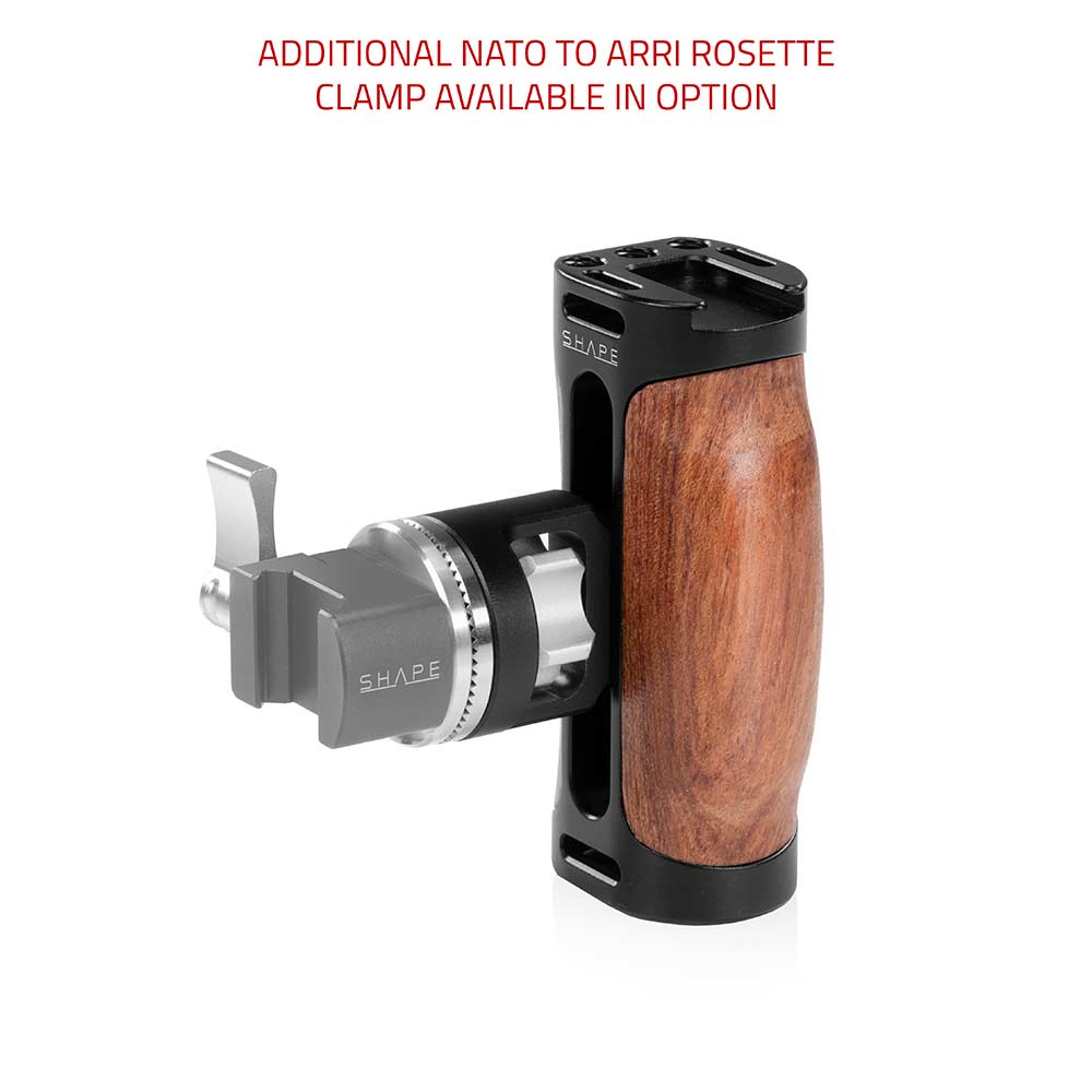 SHAPE Universal Side Wooden Handgrip ARRI Rosette Handle SHAPE wlb