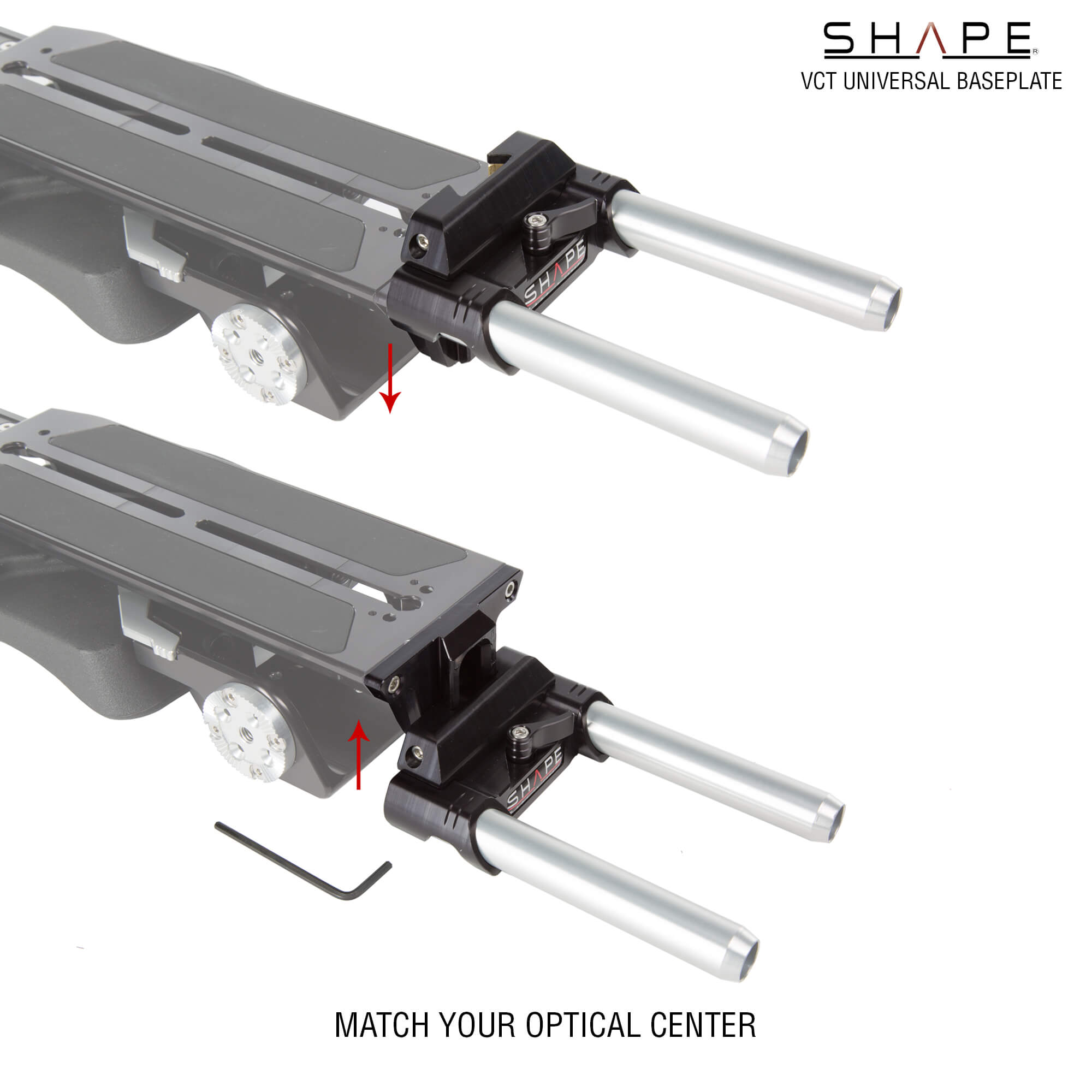 SHAPE VCT Universal Baseplate Baseplate SHAPE wlb   