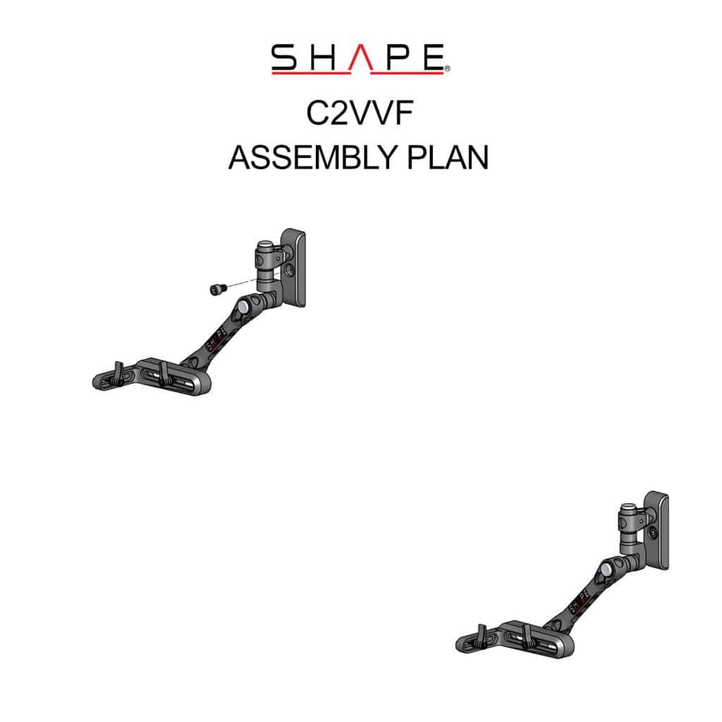 SHAPE View Finder Mount for Canon C200/C200B Mount SHAPE wlb   