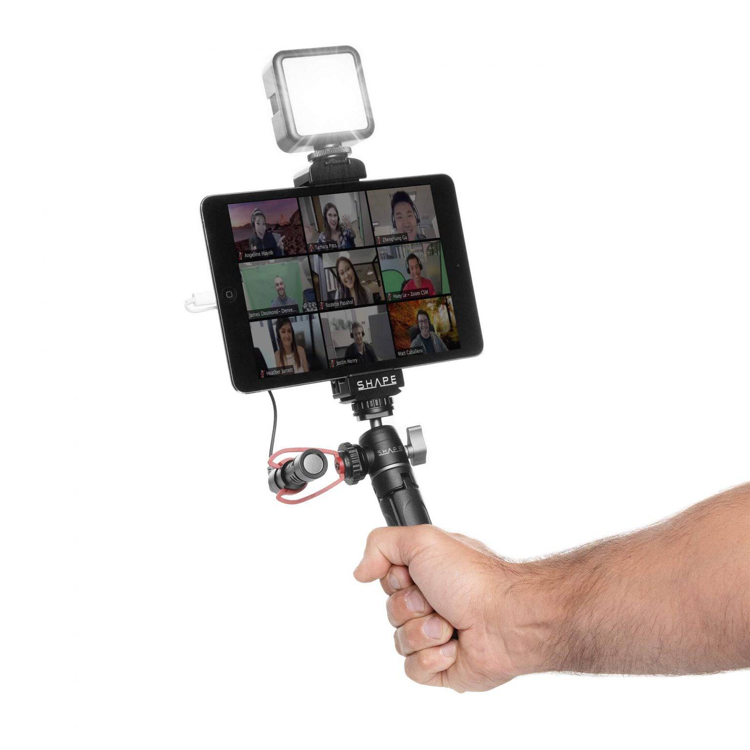 SHAPE Vlogging Kit for iPad Tripod Accessory SHAPE wlb   