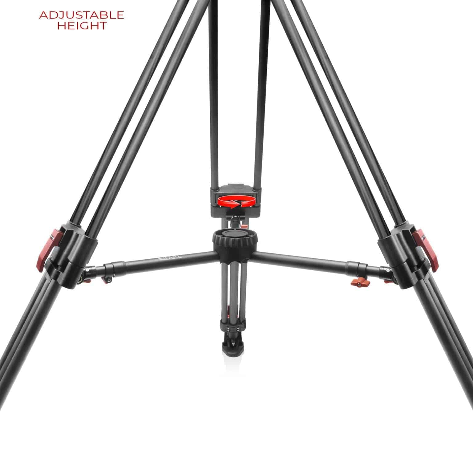 SHAPE Tripod Pro Video with Fluid Head 15 kg - SHAPE wlb