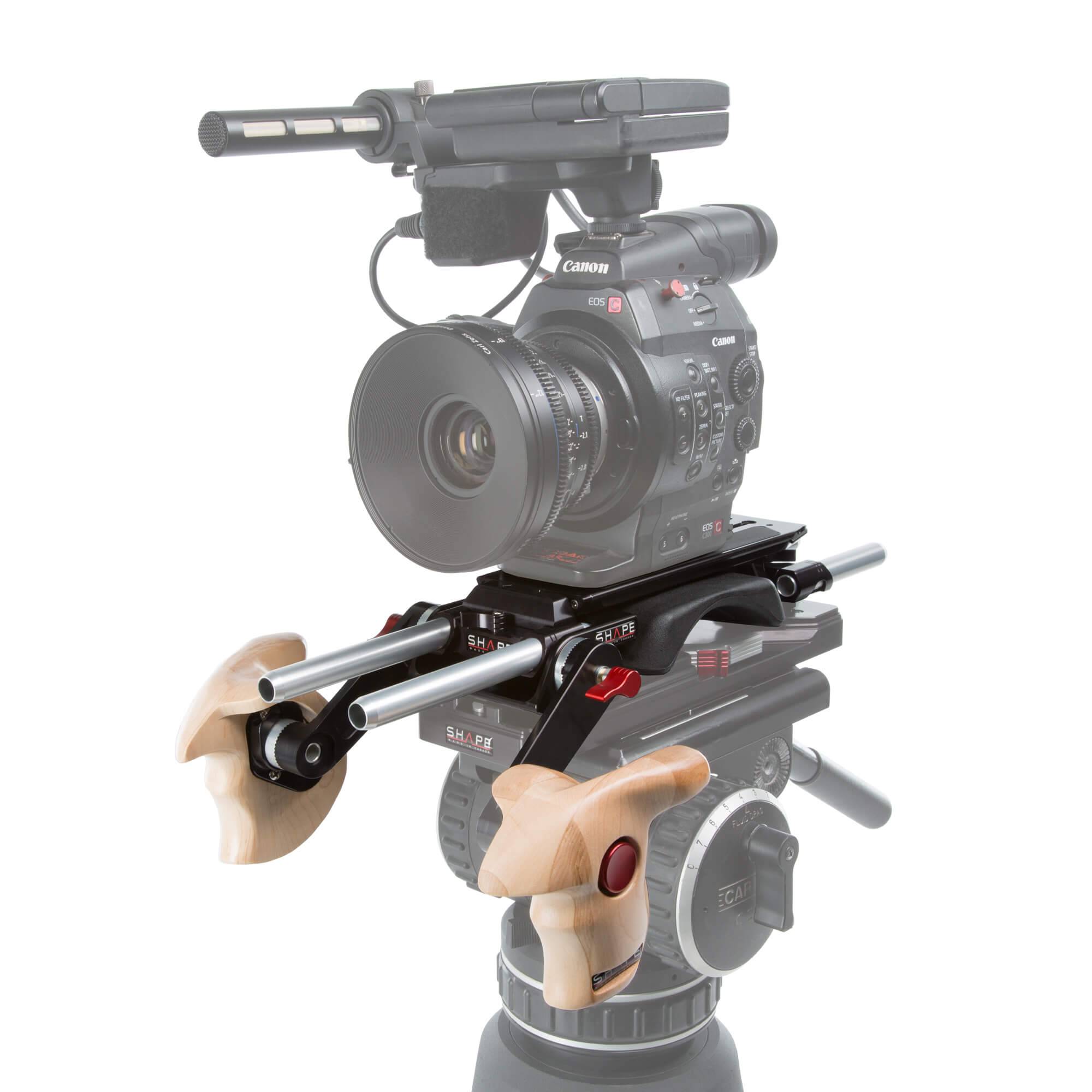 SHAPE Wooden Handles ARRI Rosette Handle SHAPE wlb   